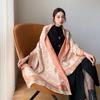2021 Dongdaemun Warm Scarf Feminino Outono e Inverno Novo Cachecol de Cashmere Dupla Face Engrossado Atacado