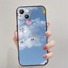 Funda para teléfono móvil Smile Keep Smiling Cloud para iPhone 15, comercio exterior