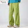 Pantalones Blancos para Senderismo Woodpecker para Mujer, Talla Petite, Pantalones Deportivos tipo Paracaídas de Estilo Ropa de Trabajo, Pantalones Rectos Casuales a Prueba de Viento e Impermeables