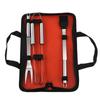 Acessórios para Churrasco em Aço Inoxidável Churrasco ao Ar Livre Portátil Bolsa Combinação Conjunto de Grelha Conjunto de Ferramentas de 3 Peças Portátil para Exterior