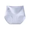 Puede reducir VPH ropa interior mujer amigable con la piel 10A entrepierna antibacteriana entrepierna extendida cintura alta transpirable 100% algodón puro entrepierna mujeres control de abdomen