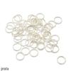 AliExpress 3-20mm Anel Único Anel Aberto Joias com Contas DIY Brincos Feitos à Mão Acessórios de Cabelo Acessórios de Grampo de Cabelo