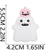 Patches Bordados de Fantasma para Halloween Decoração de Feriado Patches de Fantasma e Abóbora Patches Bordados de Morcego e Teia de Aranha Termocolantes