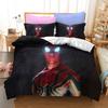 Amazon Textil para el Hogar Juego de Tres Piezas Cuatro Piezas Funda de Edredón con Estampado Digital Dibujos Animados Spiderman Ropa de Cama Estampado 3D