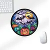 Serie de Halloween Creativa de Dibujos Animados Redonda Gruesa Oficina Estudio Escritorio de Computadora Alfombrilla Pequeña Popular Transfronteriza Mouse Pad