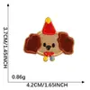 Nuevos Adhesivos de Parche Autoadhesivos de Animales Lindos Accesorios para Funda de Teléfono Móvil Parche Bordado Accesorios para Ropa de Cachorro Adhesivos de Tela