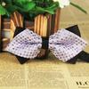 Novo em estoque gravata borboleta masculina multicolorida de poliéster para casamento casual de negócios Shengzhou fabricantes atacado de longo prazo
