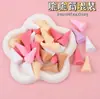 Mini Pastel Comida y Juego Mixto Artificial Mini DIY Resina Pequeños Accesorios Imán para Refrigerador Material para Joyería Adornos Comida y Juego