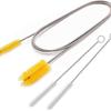 Cepillo de Resorte Cepillo para Limpieza de Tuberías en Forma de U Cepillo de Cerdas Cepillo para Limpieza de Agujeros Pasantes Venta Directa del Fabricante Cepillo Limpiador Magnético Popote