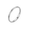 Anillos de Acero de Titanio Estrellados de Alta Gama de Nicho de Venta Caliente Europea y Americana para Mujeres, Anillos de Pareja de Acero Inoxidable que No se Desvanecen
