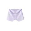 Shorts de Segurança de Algodão Feminino de Cintura Alta com Controle de Barriga, Anti-Exposição, Não Enrola, Novo Estilo de Verão