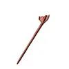 Acessórios de cabelo Hanfu grampo de madeira grampo de madeira de pau-rosa antigo prato de grampo de cabelo acessórios de cabelo concha de cabelo grampo antigo uma geração de cabelo