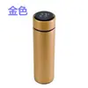 Acero inoxidable 304 de grado alimenticio, pantalla de temperatura, control de temperatura, taza termo inteligente, venta al por mayor, medición de temperatura, cuerpo recto, taza de regalo