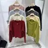 Cárdigan de punto gofre para mujer, nuevo suéter casual estilo coreano otoño/invierno, prenda exterior versátil, top reductor de edad con doble cremallera