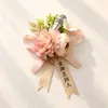 Cuatro Ramilletes de Flores Exclusivos para los Cuatro Reyes Celestiales, Recuerdos de Boda Creativos, Fotógrafo, Maquillador, Flores de Solapa para el Anfitrión