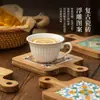Almohadilla de Aislamiento Térmico Mango de Madera Maciza Retro Azulejo de Flores Base para Ollas Plato de Madera Anti-quemaduras Posavasos Hogar Cazuela Olla de Sopa Aislamiento Térmico Almohadilla de Madera