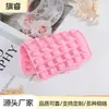 Molde de Silicona para Fondant de Frutas Lindas, Molde Irregular Rosa para Chocolate, Accesorios para Decoración de Pasteles DIY, Herramientas para Hornear
