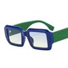 Color de tendencia de moda gafas de sol de caja pequeña para hombre y mujer retro vanguardista europeo y americano transfronterizo gafas de sol 9169