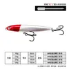Isca artificial, pencil de afundar, arremesso longo, wobbler, segunda geração, vibratória, de afundar, isca artificial, para perca, peixe mandarim e robalo