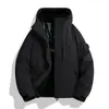 Chaqueta inteligente calefactora de grafeno estilo camello, chaqueta gruesa a prueba de viento e impermeable para montañismo al aire libre, ropa de compra grupal