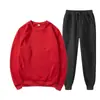 Promoción Principal Otoño 2024 Traje de Sudadera Deportiva Casual para Hombre Primavera para Jóvenes y de Edad Media Deporte Holgado Moderno Sudadera de Cuello Redondo