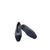 Zapatos de Commuter Negros de Moda Estilo Chino, Zapatos Nuevos para Mujer con Estampado de Frutas, Zapatos de Moda Versátiles de un Solo Color, Zapatos de Otoño Estilo Chanel con Suela Suave
