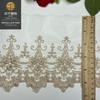 Saia Barbie de malha ouro rosa com código de barras bordado em renda 15cm acessórios cheongsam acessórios de roupa íntima ponto