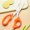 Tijeras de Cocina Multifuncionales de Acero Inoxidable para Uso Doméstico, Tijeras para Alimentos, Tijeras para Huesos de Pollo, Abrebotellas, Rompedor de Nueces, Tijeras de Cocina Multipropósito