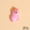 Capivara Cartoon Fofa Capivara Pequeno Animal Sapato de Resina com Furos Ímã de Geladeira Acessórios para Joias DIY Atacado