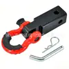 Brazo de remolque de acero al carbono transfronterizo, accesorios para remolque, modificación de coche todoterreno, rescate, dispositivo de enganche de brazo de remolque de 2 pulgadas