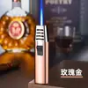 Abrebotellas Pistola de Soldar Encendedor Inflable Mini Pistola de Pulverización Exterior Encendedor de Moxibustión con Abrebotellas de Cerveza Venta al por Mayor