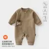 Ropa Caliente de Mariposa para Recién Nacidos Mono Acolchado de Otoño e Invierno para Bebé Ropa de Bebé de Capa de Aire Traje para Gatear Monje Recién Nacido