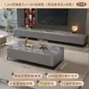 Mesa de Centro de Pizarra Sala de Estar Hogar 2025 Nuevo Apartamento Pequeño Lujo Accesible Gama Alta Moderno Simple Combinación Mueble de TV de Piso