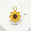 Fabricante de guirlanda de balanço de desenho animado, acessórios de animais de gato, fábrica atacadista, liga de metal, gota de óleo, acessórios de joias DIY