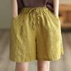 Oferta Especial~ Pantalones Anchos Originales de Algodón y Lino Estilo Japonés para Mujer, Shorts Casuales de Verano Delgados con Retazos de Encaje