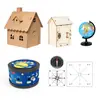 Segundo Ano, Unidade 2: Kit de Experimentos Científicos - Terra e Casa - Materiais de Artesanato DIY - Caixa de Fases da Lua - Globo