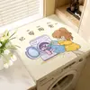 Funda a Prueba de Polvo para Lavadora de Tambor, Funda Impermeable y a Prueba de Sol para Encimera, Refrigerador de Doble Puerta, Congelador y Alfombrilla para Mesa de Noche