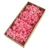 Hortênsia de madeira eterna flor mid-leaf Rosa eterna caixa de presente de vidro tampa flor Flor preservação decoração de casamento cocar de noiva