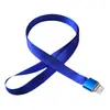Lanyard de Aleación de Aluminio en Stock, Hebilla Creativa de Metal de 1.5 cm de Ancho, Lanyard para Tarjeta de Identificación de Trabajo con Impresión de Logo, Directo del Fabricante