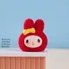 Novos Adornos de Carro Fofos de Pelúcia Flockada, Acessórios Populares DIY para Artesanato, Pendentes e Decorações