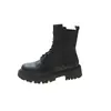 Nuevas Botas Martin para Mujer 2026, Moda Estilo Británico, Botines Versátiles para Estudiantes, Botas Cortas de Motociclista con Cordones y Suela Gruesa