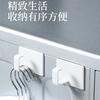 Refrigerador doméstico estilo japonés gancho único lavadora almacenamiento imán para botellas de spray imán gancho lateral venta al por mayor