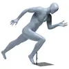 Esportes de Corrida Modelo Masculino e Feminino Adereços Roupa de Corpo Inteiro Loja Display de Loja Manequim Esportes ao Ar Livre Mercadorias Display