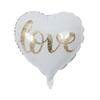 Globo de película de aluminio de 18 pulgadas Mr Mrs con impresión láser globo de amor decoración de fiesta de bodas globo de novios