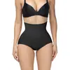 Ropa Interior Europea y Americana de Talla Grande Nueva Levanta Glúteos Transpirable Sin Costuras Pantalones Moldeadores de Trasero de Durazno Pantalones de Glúteos Pantalones de Cintura Alta Control de Abdomen para Mujeres
