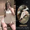 Suéter Sexy Coqueto Uniforme Tentación Estilo Japonés Espalda Descubierta Cuello Alto Sin Mangas Puro Deseo Otoño Camisón Que No Hay Que Quitarse Dropshipping
