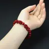 Pulsera de Arena de Cristal de 6-14 mm al por mayor Pulsera Doble Pixiu de Cinabrio para Hombres y Mujeres Regalo de Cumpleaños Pulsera del Año de Cumpleaños