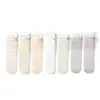 Meias de Verão para Meninas em Cores Doces, Meias Finas Empilhadas com Laço, Meias de Tela Estilo Coreano Anti-Mosquito para Panturrilha para o Verão