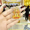 Nuevas Pegatinas de Papel Dorado para Atraer la Fortuna de Mazu para Teléfonos Móviles, Pegatinas Mini Dios de la Riqueza al por Mayor Pegatinas para Teléfonos Móviles