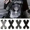 Mangas Rayadas Calientes Transfronterizas Funda Ninja Mangas de Cosplay Ropa Nueva Mangas Protectoras Solares Salida de Fábrica